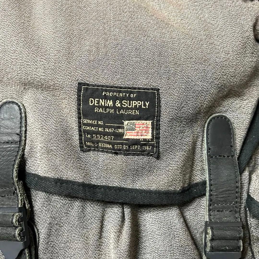 Denim & Supply Ralph Lauren リュックサック グレー