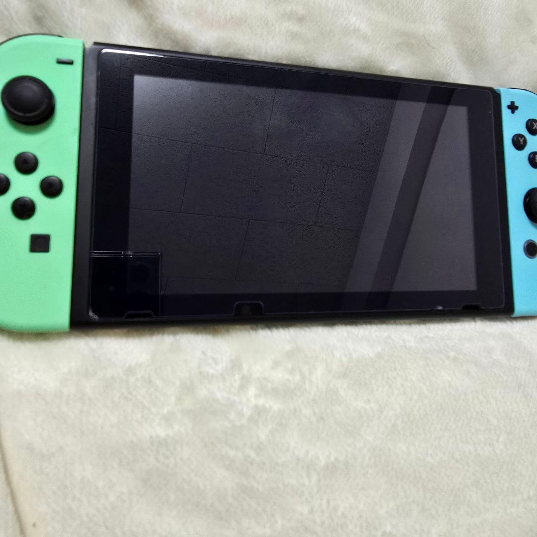 どうぶつの森デザイン Nintendo Switch 本体とドックのみ