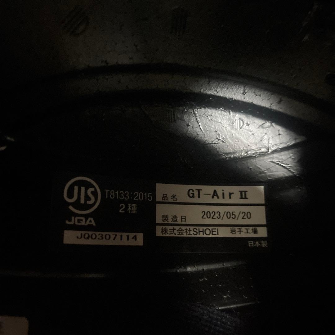 SHOEI GT-Air II マットブラック Lサイズ インカム付き