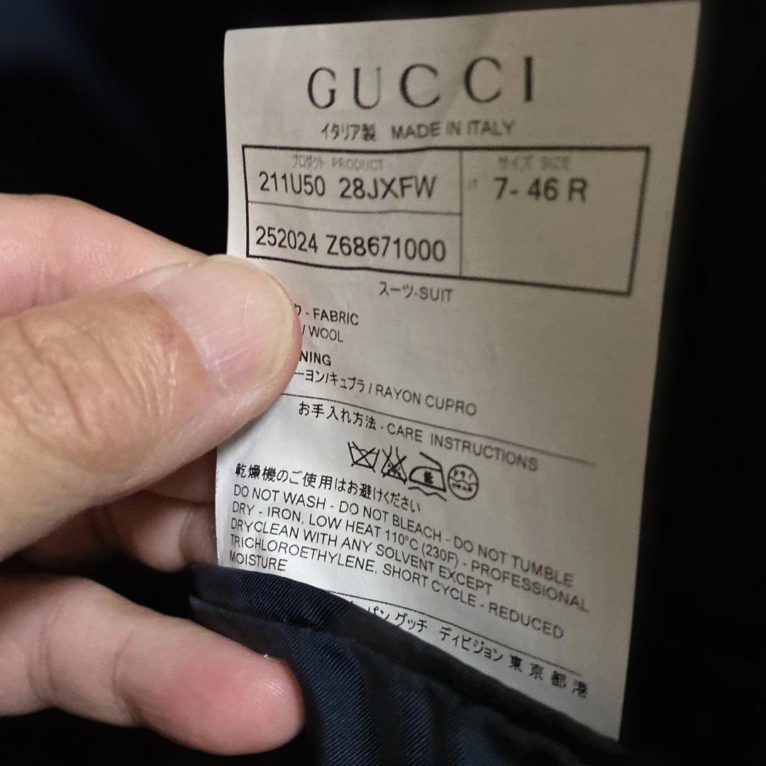 【googoo】GUCCI スーツブラック46