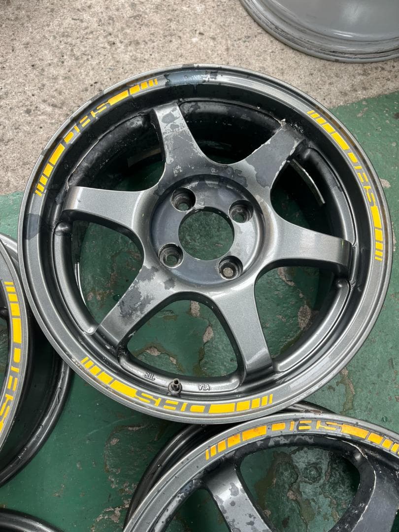 15×6.5J　インセット+38　PCD100　4穴　ダウンヒルスペシャル