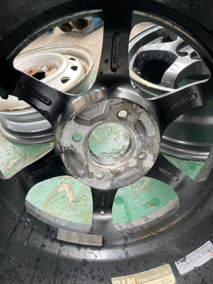 15×6.5J　インセット+38　PCD100　4穴　ダウンヒルスペシャル