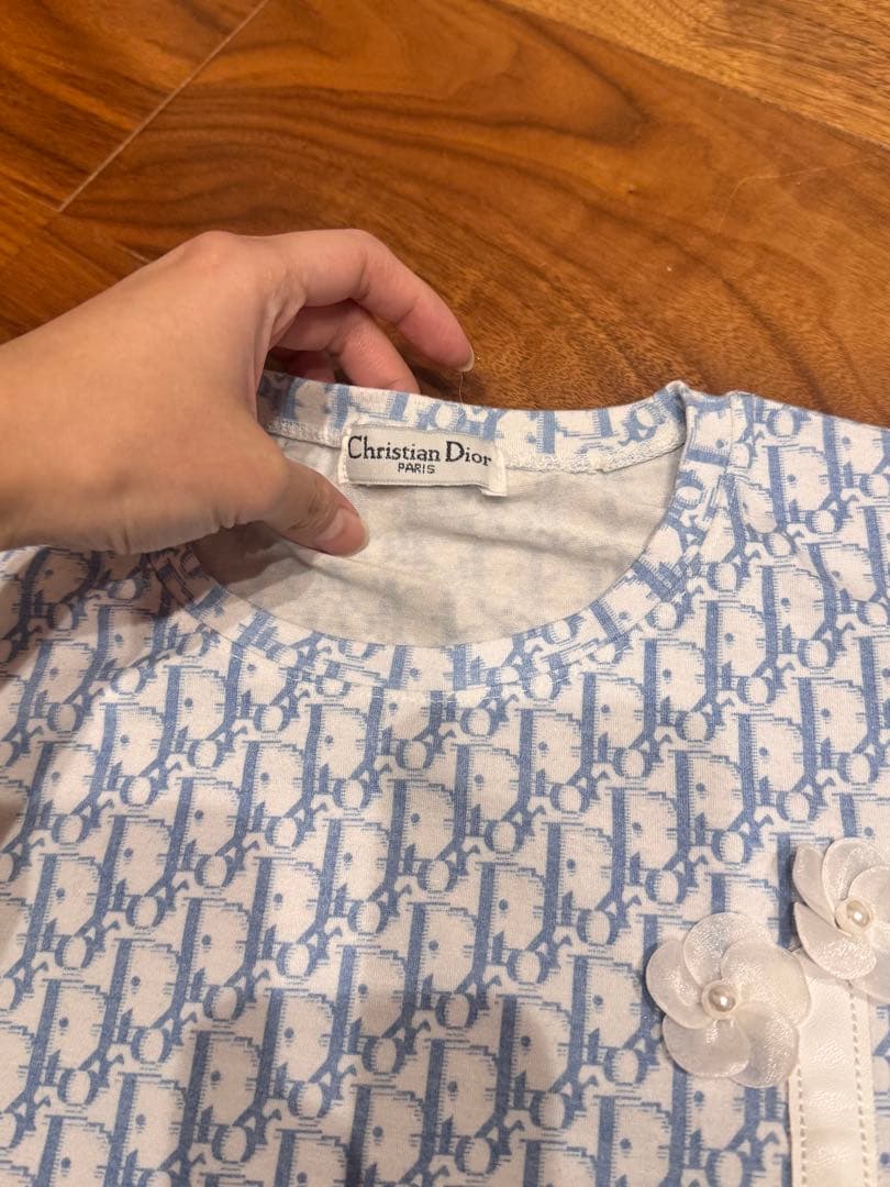 Christian Dior ロゴプリント Tシャツ