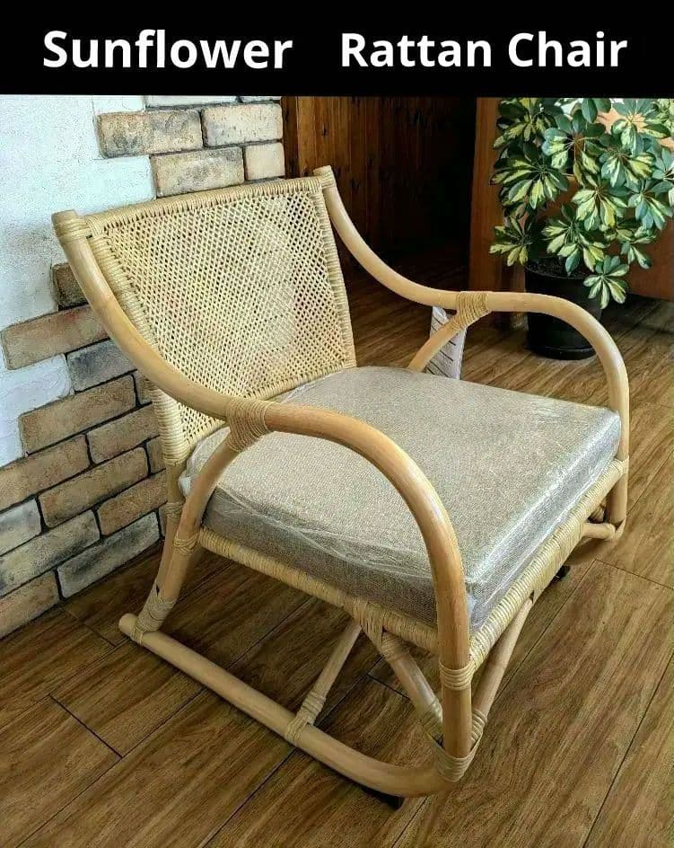 新品　サンフラワーラタン　パーソナルチェア C201KA ブラウン キムラ