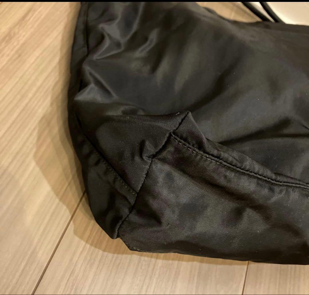 PRADA プラダ ナイロン ショルダートートバック ブラック