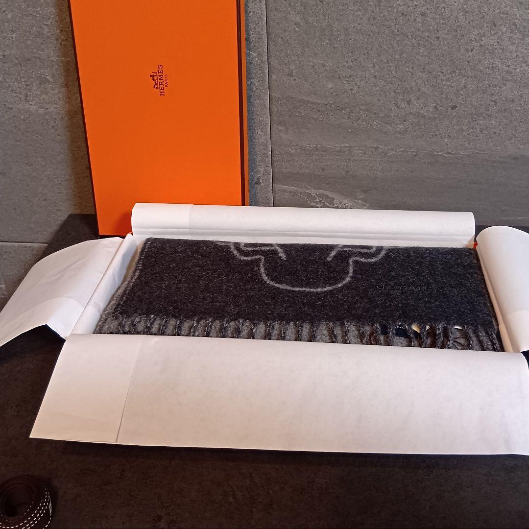 【s※※】【新品未使用・40%OFF】カシミヤ マフラー タグ・箱付