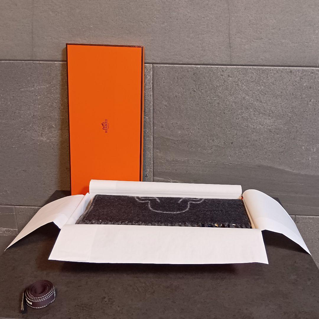 【s※※】【新品未使用・40%OFF】カシミヤ マフラー タグ・箱付