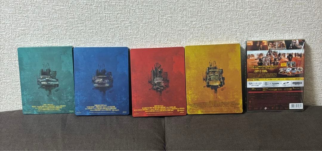 マッドマックス:フュリオサ 4K ULTRA HD&ブルーレイ　スチールブック