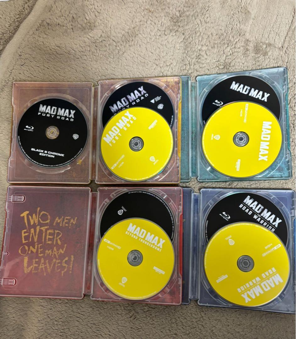 マッドマックス:フュリオサ 4K ULTRA HD&ブルーレイ　スチールブック