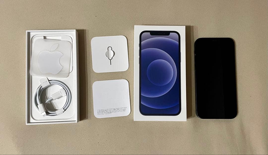 【美品・バッテリー100%】iPhone12 64G