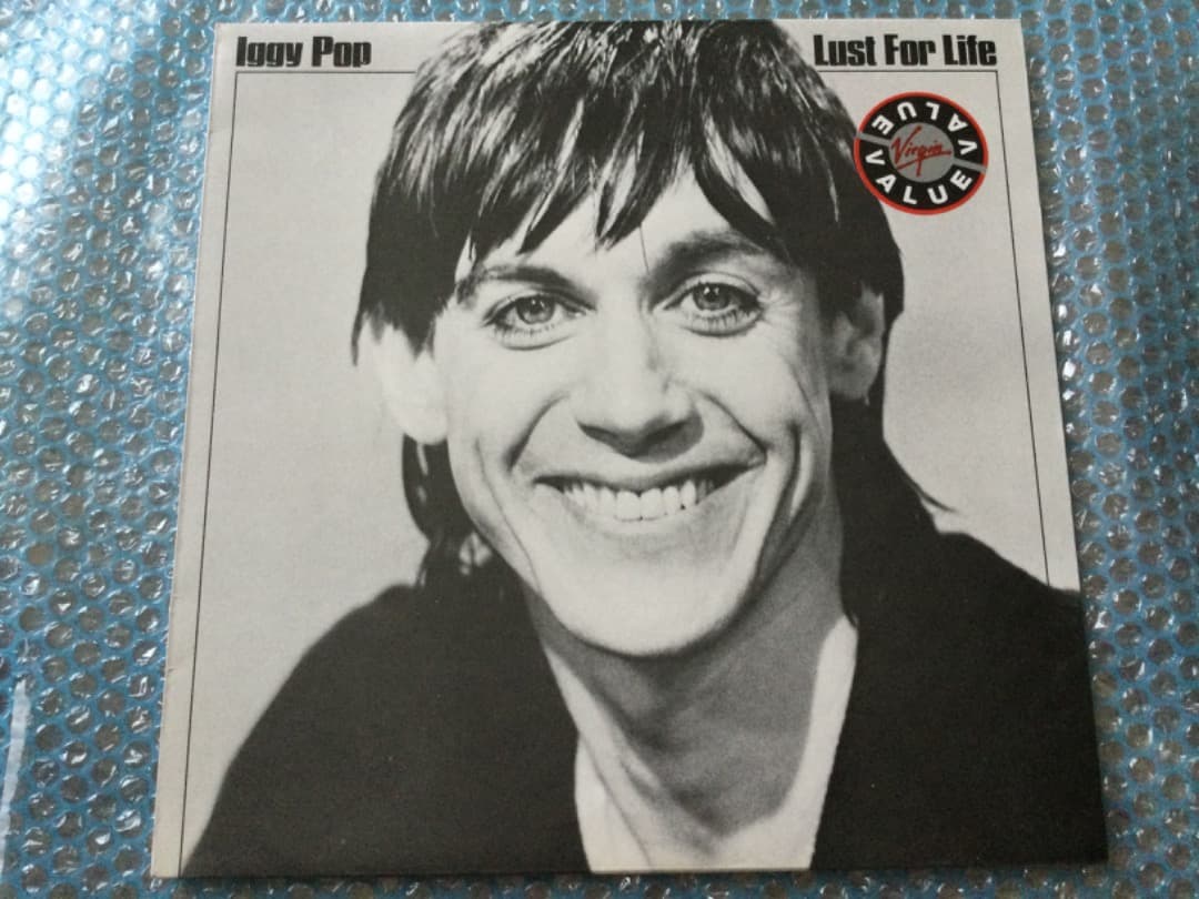 Iggy Pop／Lust For Life 英国盤 virgin 初回マト