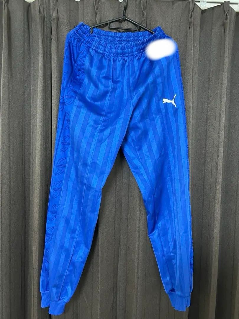 鵬翔高校　サッカー　青ジャージ上下