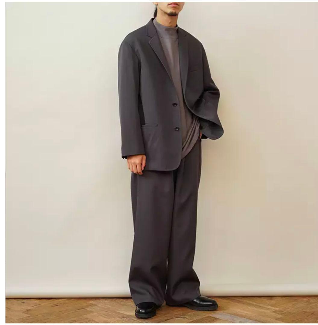 ゴ*ー様 Graphpaper Scale Off Wool Wide Chef