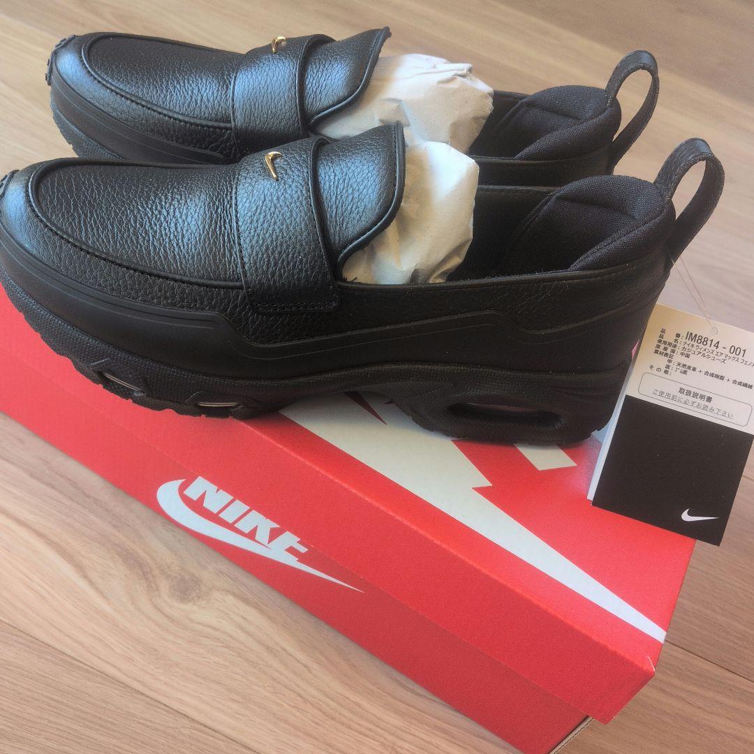 新品25cm ナイキ エアマックス フェノメナ ブラック　ゴールド