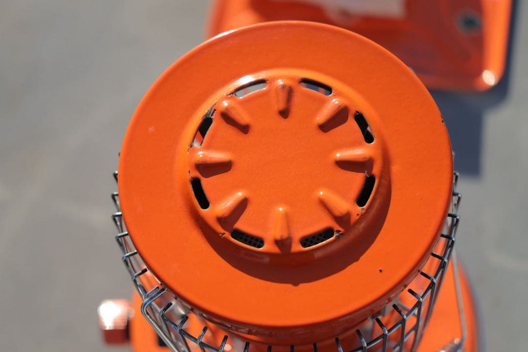 アラジン× BEAMS ブルーフレームヒーター 橙色