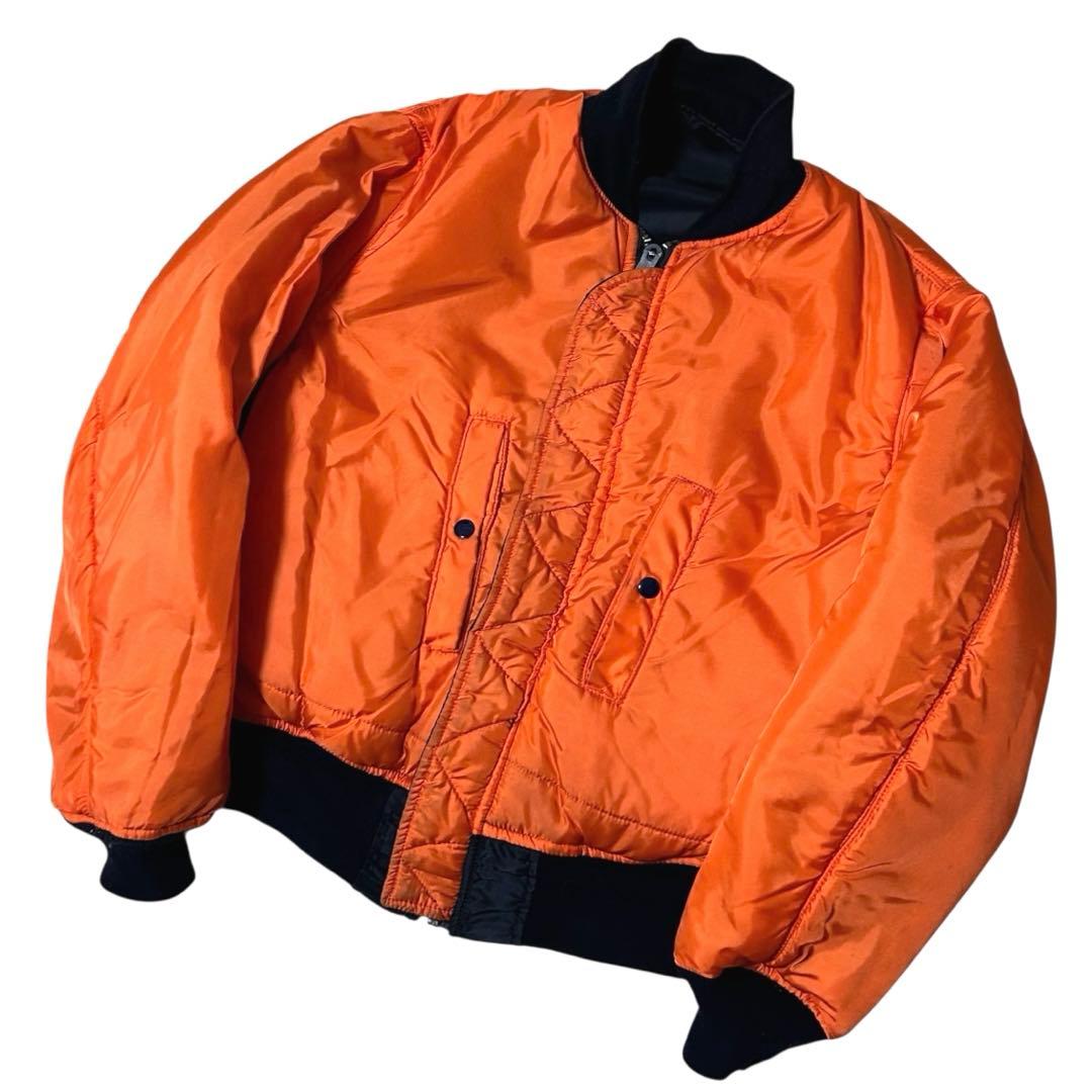 希少 80s USA製 ALPHA MA-1 フライトジャケット IDEAL