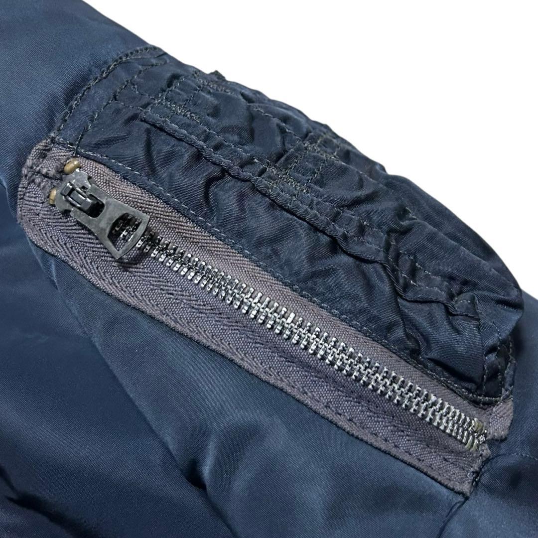 希少 80s USA製 ALPHA MA-1 フライトジャケット IDEAL