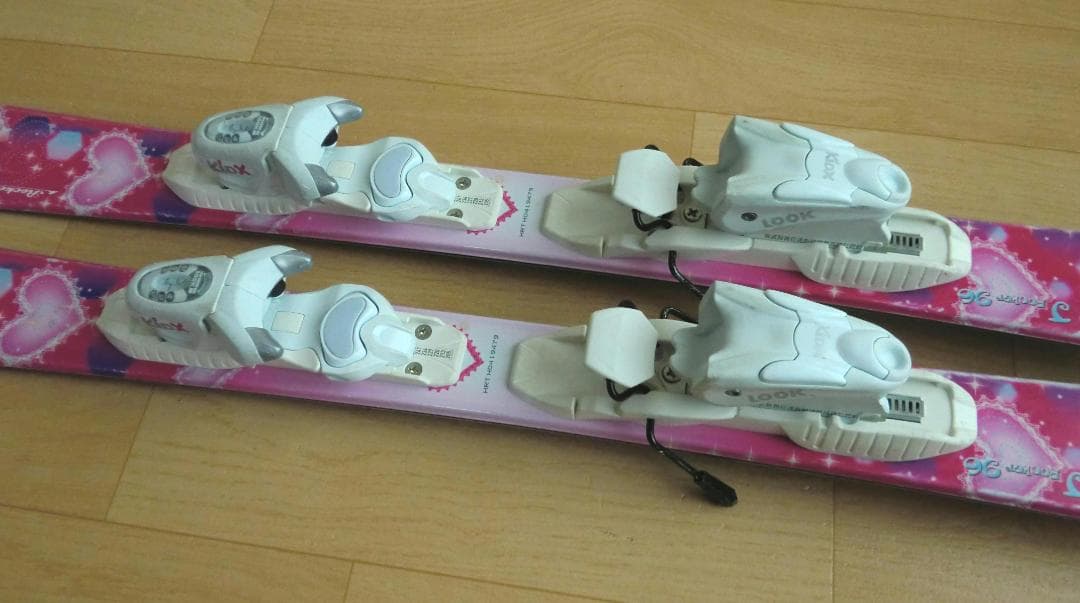 ■■11月限定■送料無料■Hart■子供用スキー4点セット■96/20■WAX■