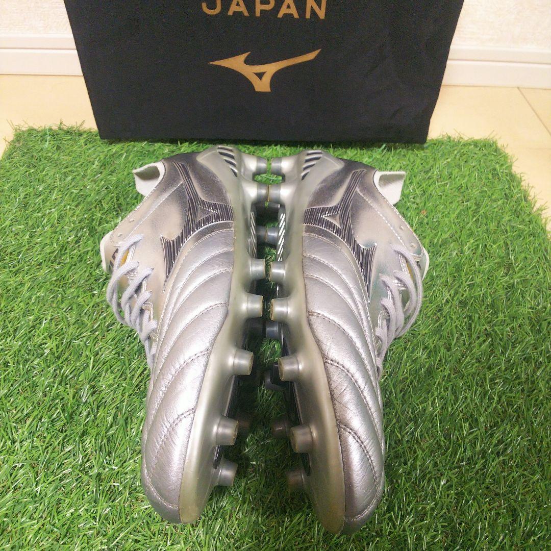 【極美品27.5cm】モレリア NEO Ⅲ JAPAN ギャラクシーシルバー