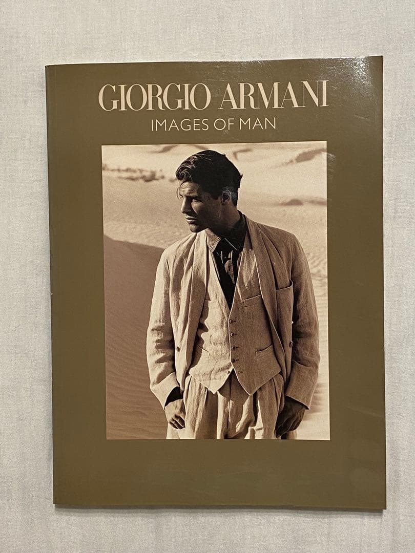 洋書 GIORGIO ARMANI IMAGES OF MAN