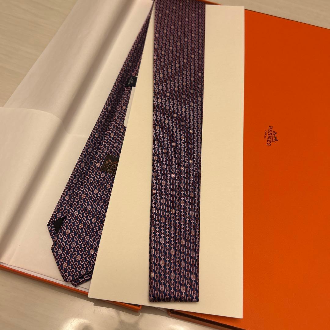 【未使用新品】HERMES エルメス　ネクタイ