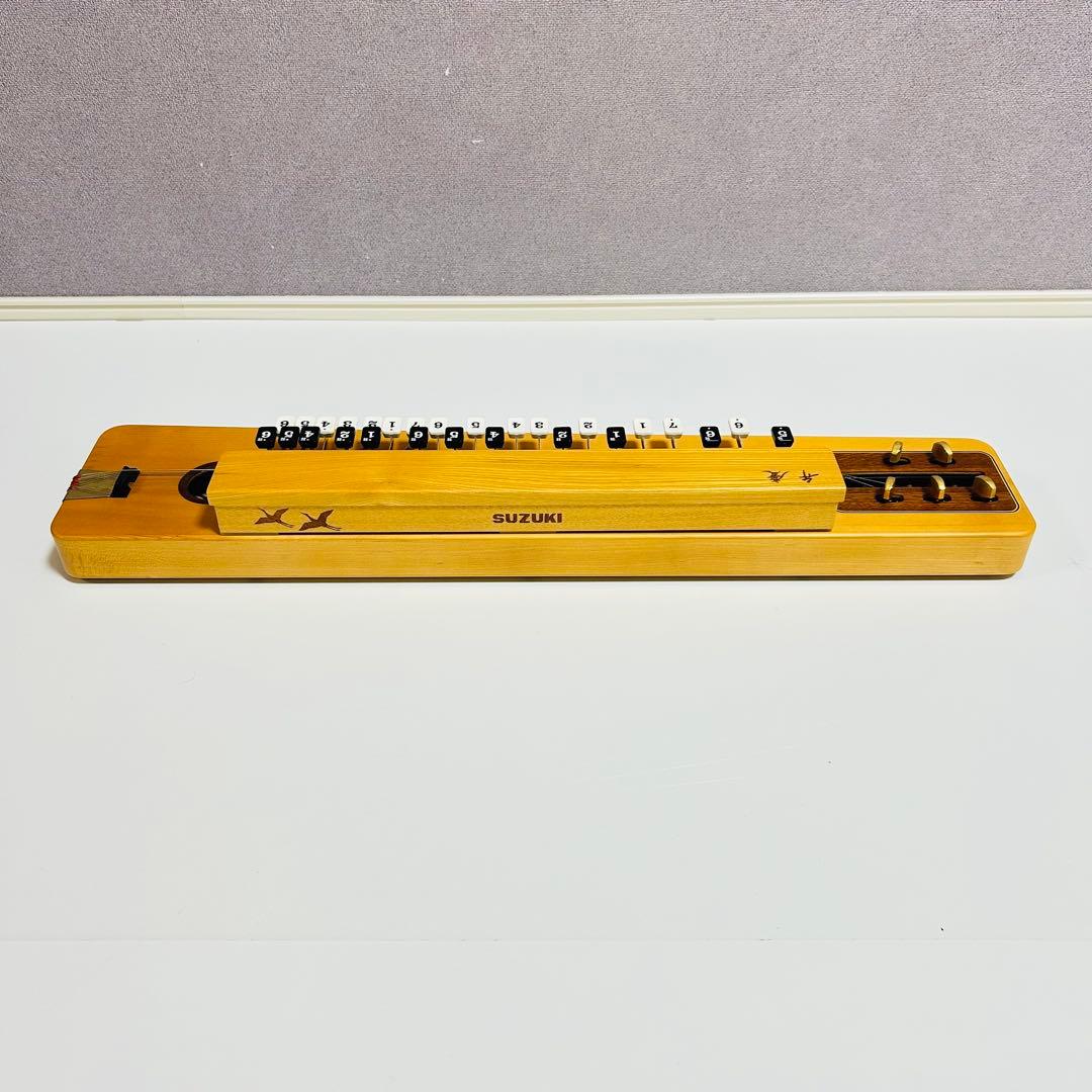 【極美品】SUZUKI 電気大正琴 弁慶 ピック 説明書付き