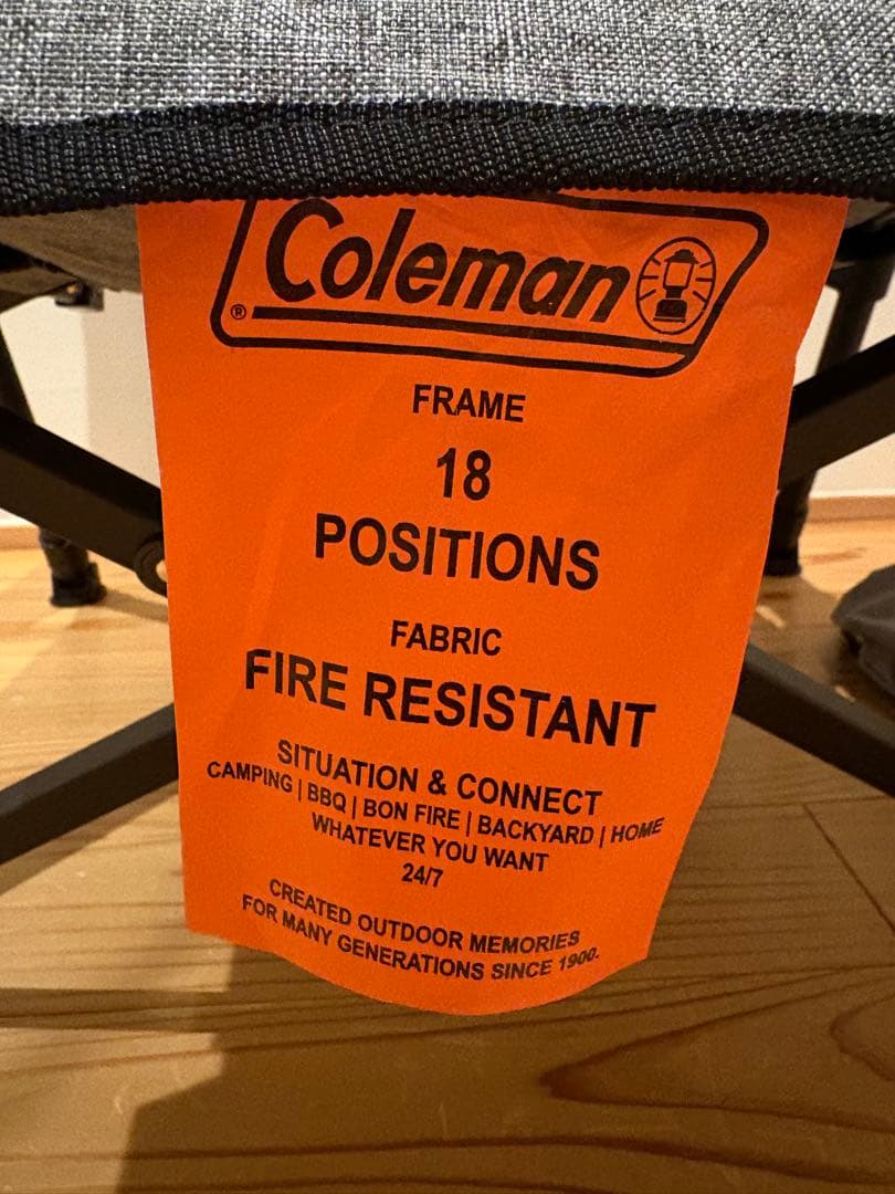 やまもんЯ　コールマン　レイチェアNX18 ヘザーグレー