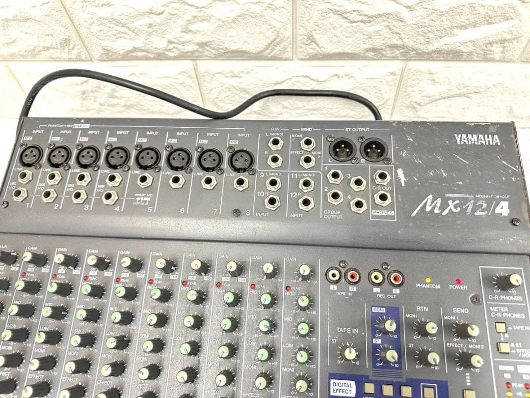 YAMAHA MX12/4 アナログミキサー 12ch・4バス PA*