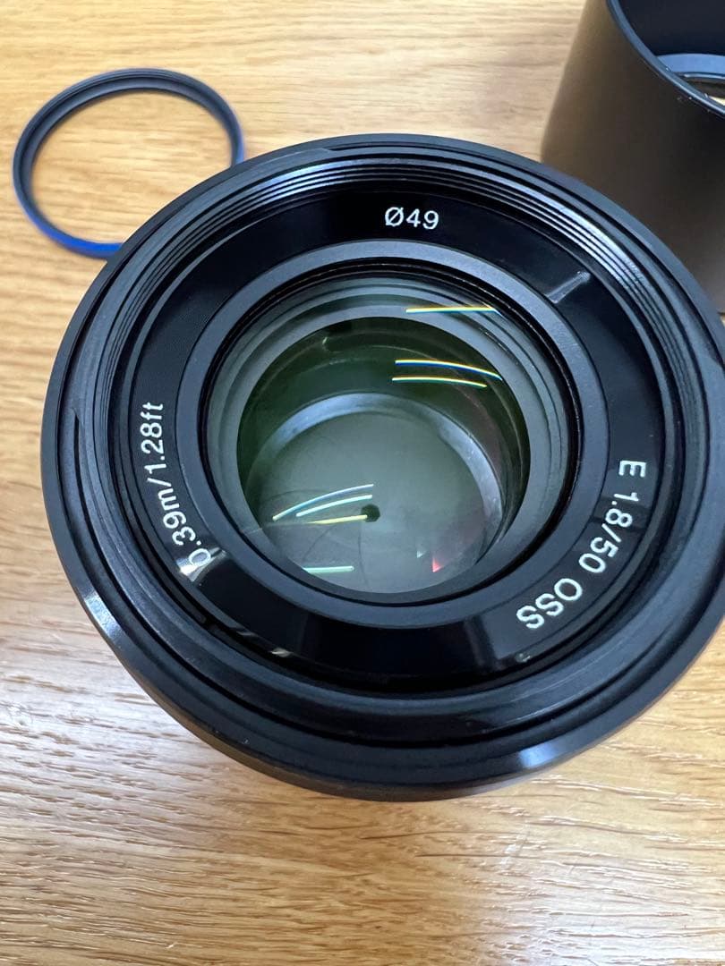 ソニーE 50mm F1.8レンズ　SEL50F18 単焦点 ブラック