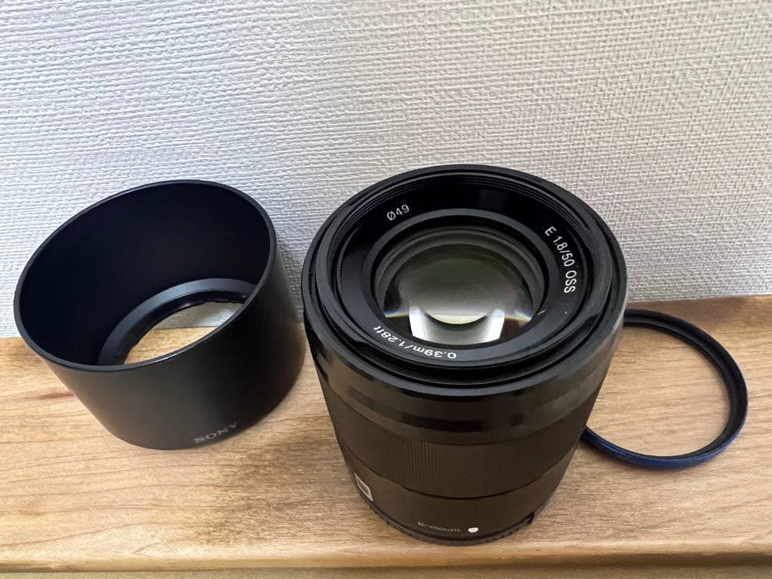 ソニーE 50mm F1.8レンズ　SEL50F18 単焦点 ブラック