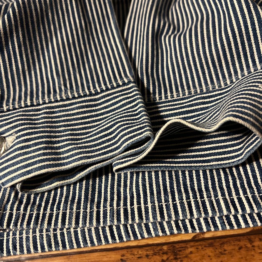 90s Pointer ポインター ストライプヒッコリーカバーオール USA製