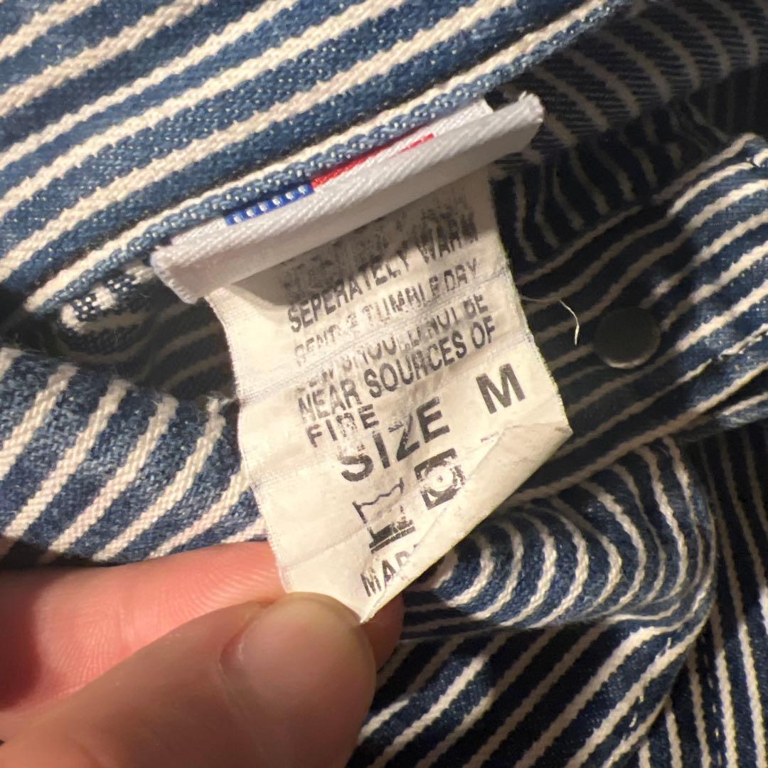 90s Pointer ポインター ストライプヒッコリーカバーオール USA製