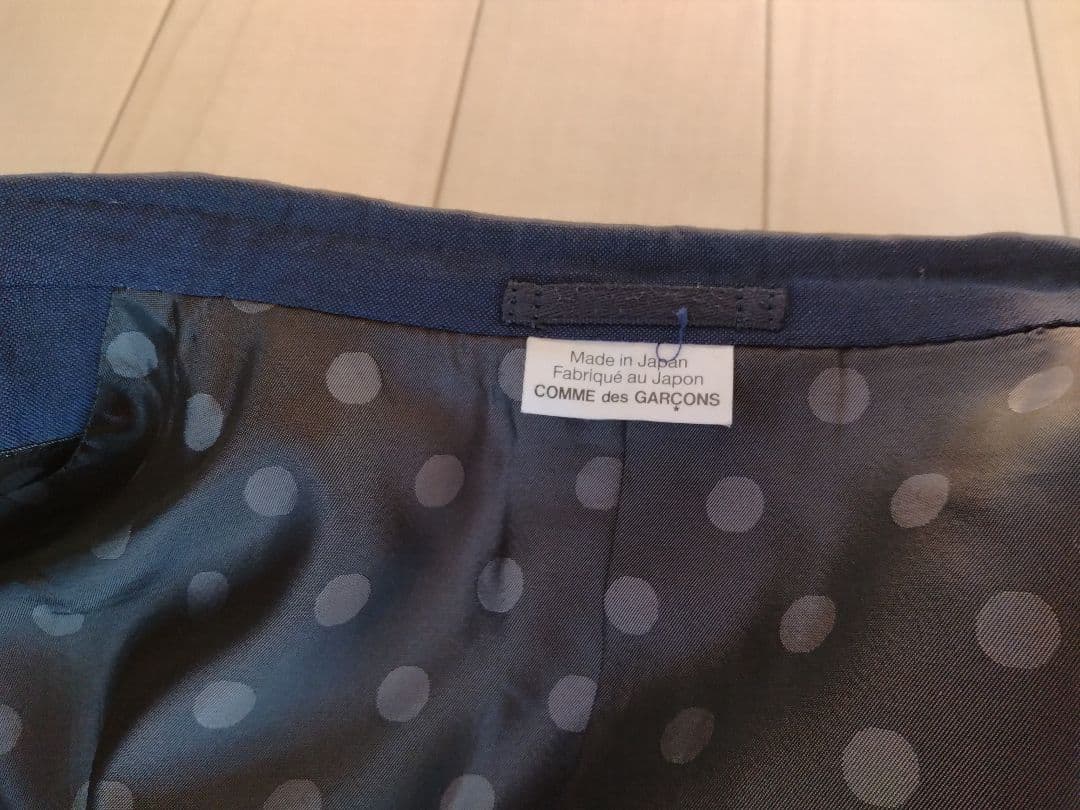 COMME DES GARCONS HOMME DEUX ブレザー S ネイビー