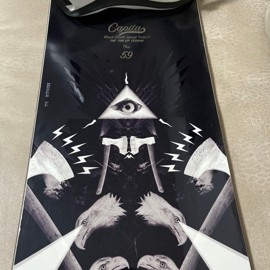 リーシュコードプレゼントCAPiTA Black Death 159×UNION