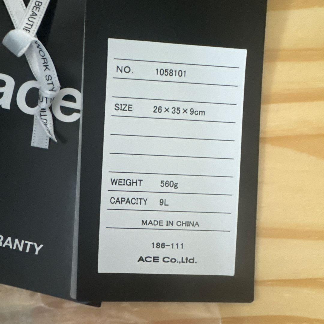 エース スリファム ビジネスリュック A4可 ブラック