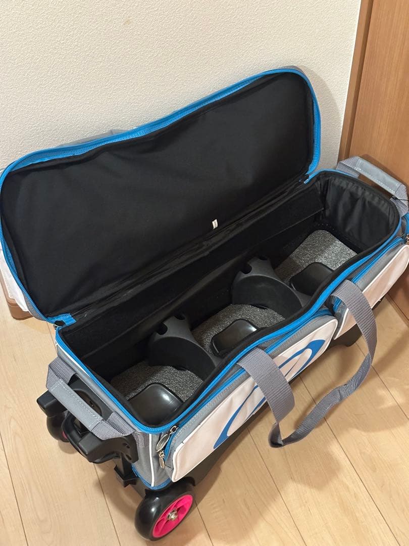 STORM ボウリング 3ボールバッグ ホワイト/ブルー