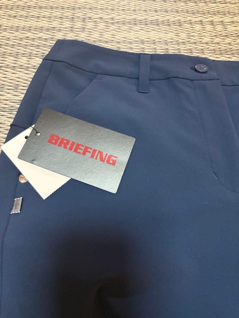 BRIEFING ゴルフ　レディースネイビー スラックス