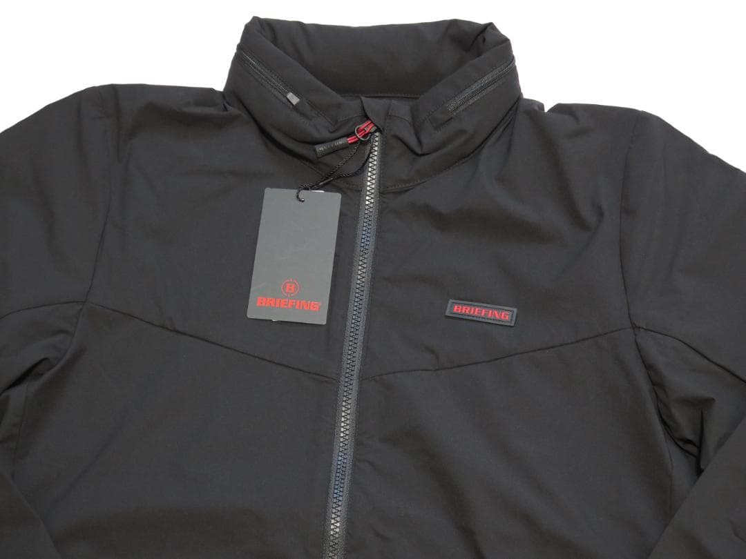 Ⓜブリーフィングゴルフ BRIEFING GOLF ウィンドブルゾン ブラック