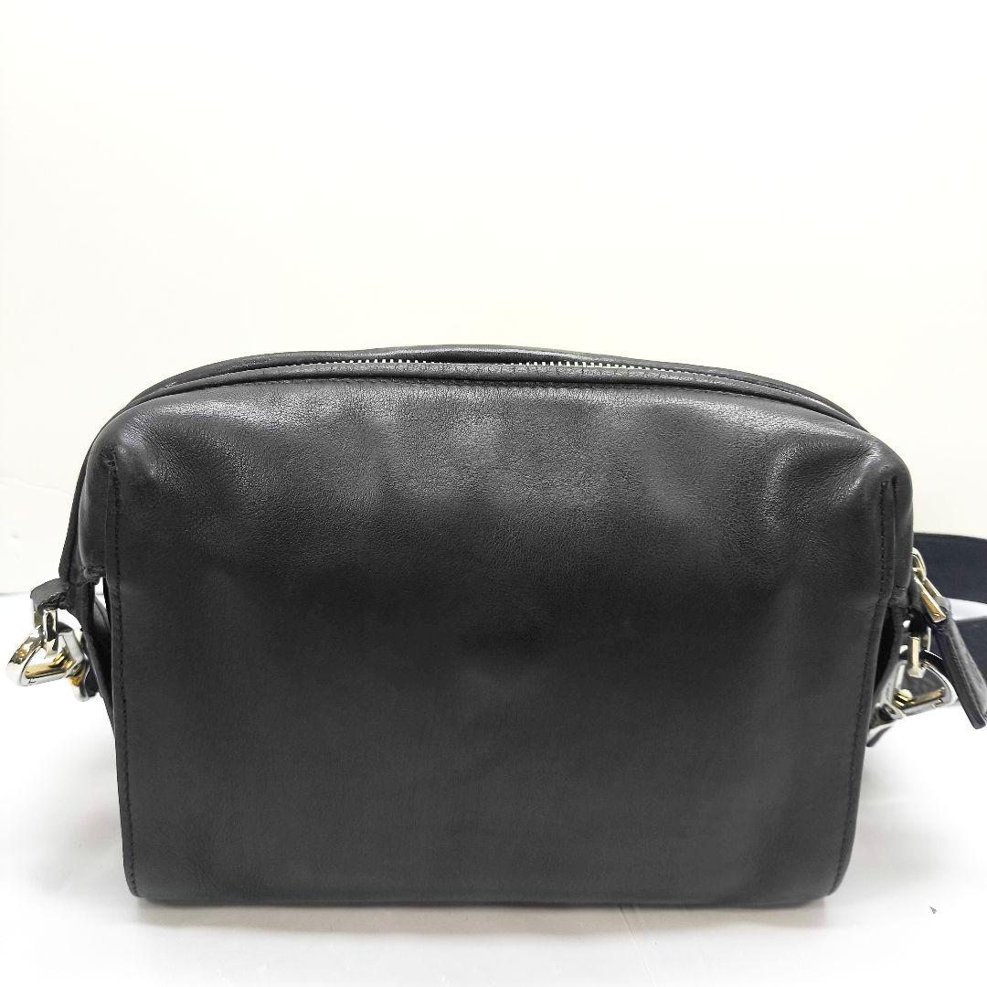 希少 モンクレール ウィロウ ショルダーバッグ ブラック ボア MONCLER