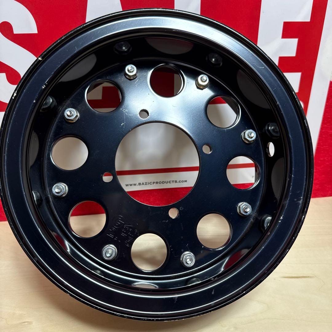 Gクラ　2.75 j ブラックホイール8インチ　G craft