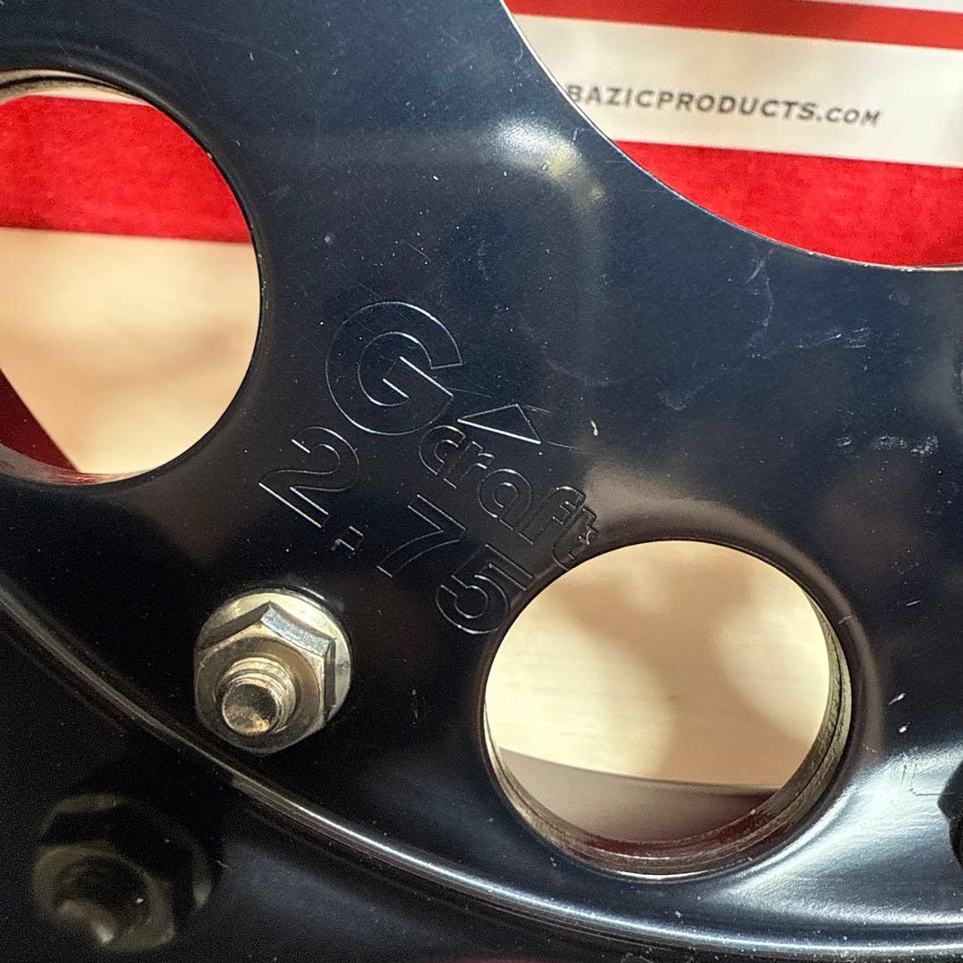 Gクラ　2.75 j ブラックホイール8インチ　G craft