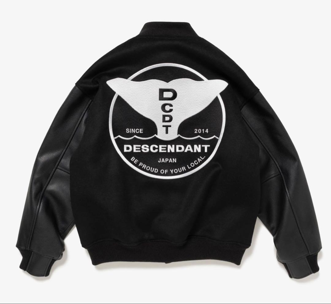 DESCENDANT FLUKE UP VARSITY JACKET 最安値 M