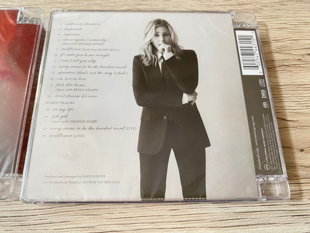 SACD2枚　ダイアナ・クラール DIANA KRALL wallflower