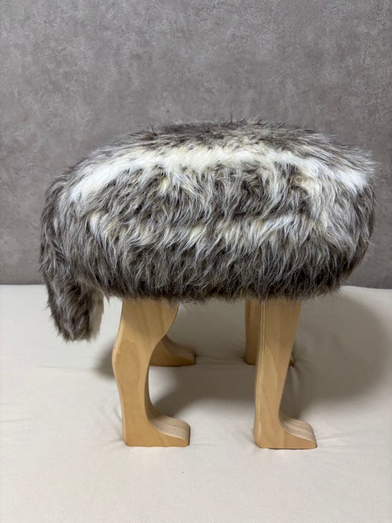 アニマルスツール　匠工芸 |ANIMAL STOOL コヨーテブラウン　Lサイズ