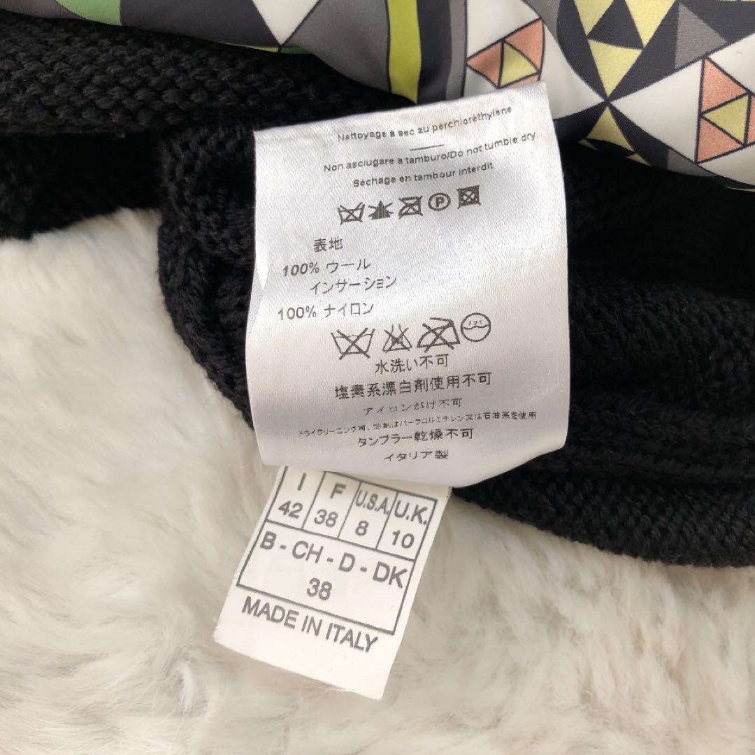 EmilioPucci*エミリオプッチ　ニットワンピース　ハイネック　プッチ柄