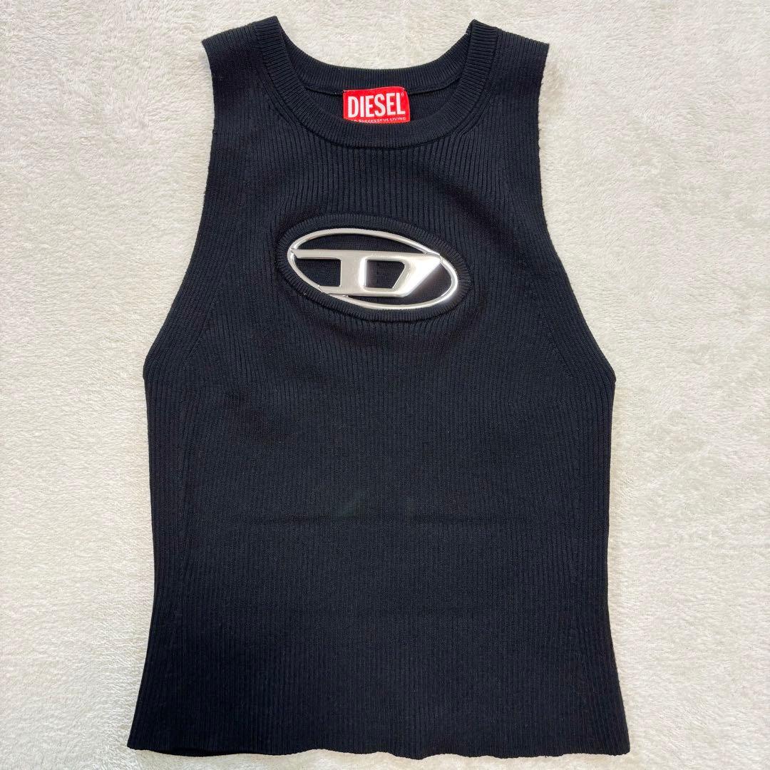 極美品✨ DIESEL ディーゼル Oval Dプレート タンクトップ 正規品