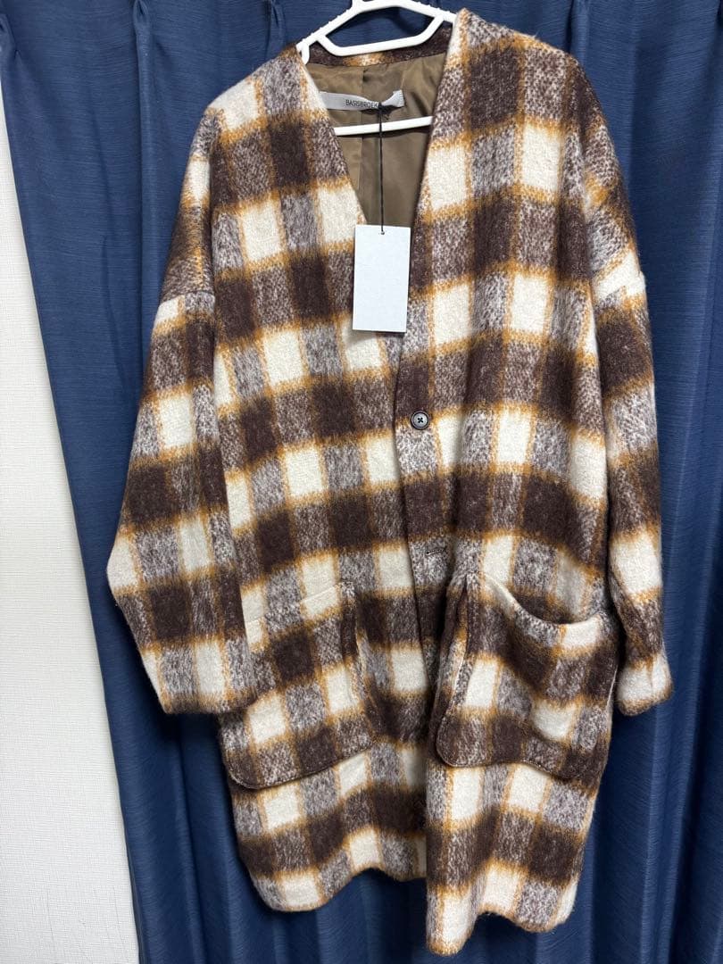 BASISBROEK チェック柄ジャケット XLサイズ
