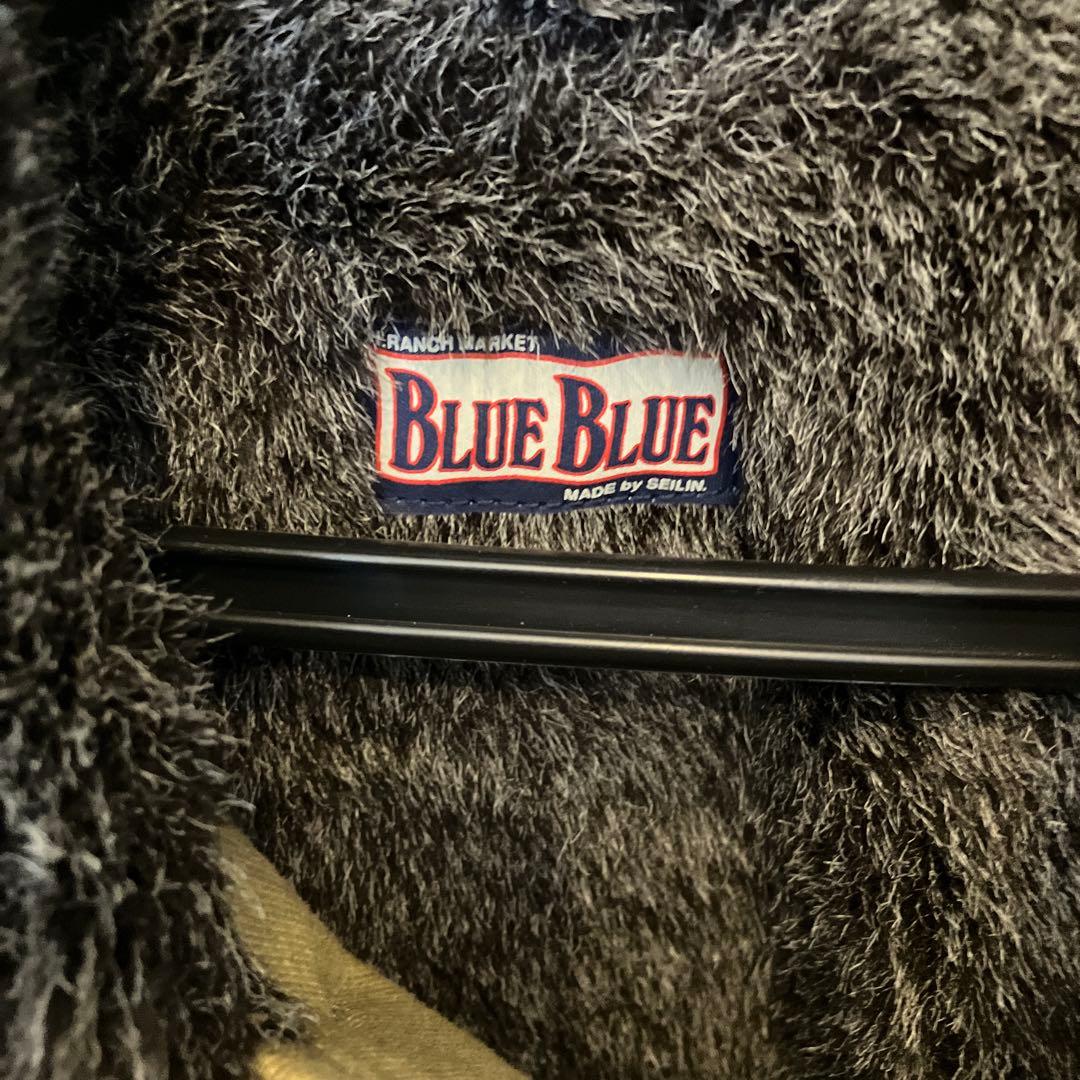 yousuke BLUE BLUE ファー付きミリタリージャケット S