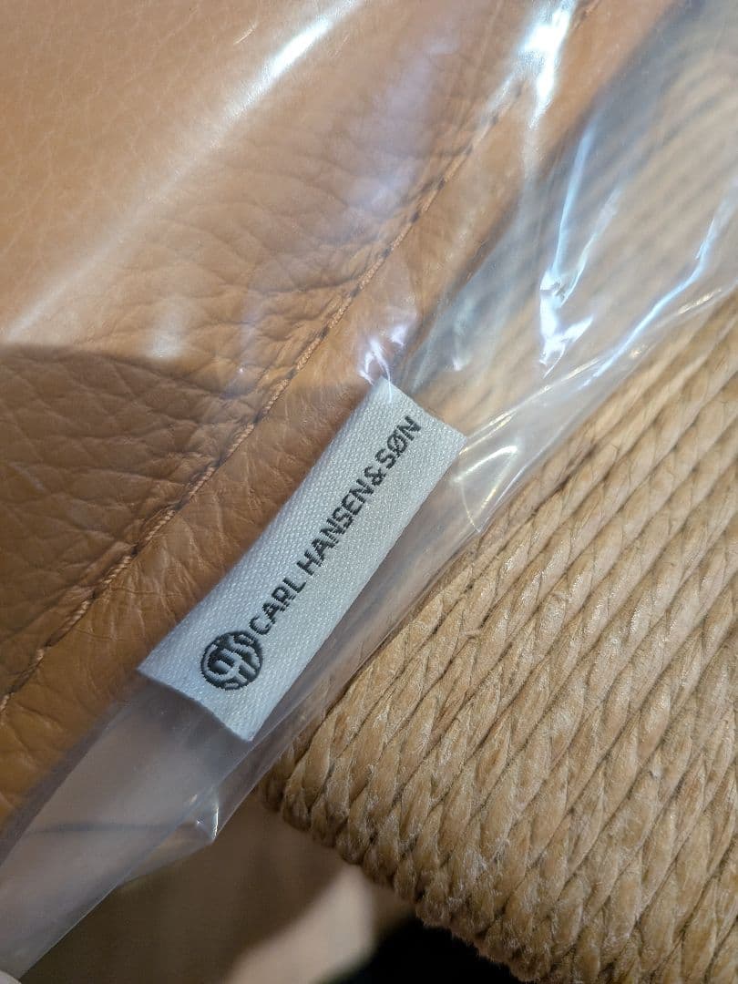 ch24専用シートクッション　Yチェア　カールハンセン　ゴールデンブラウン