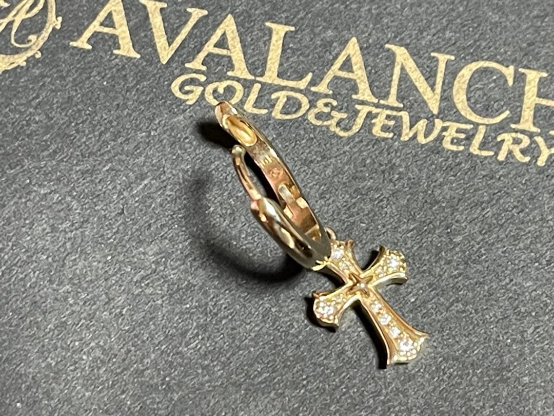 AVALANCHE ダイヤモンド 10Kイエローゴールド ピアス